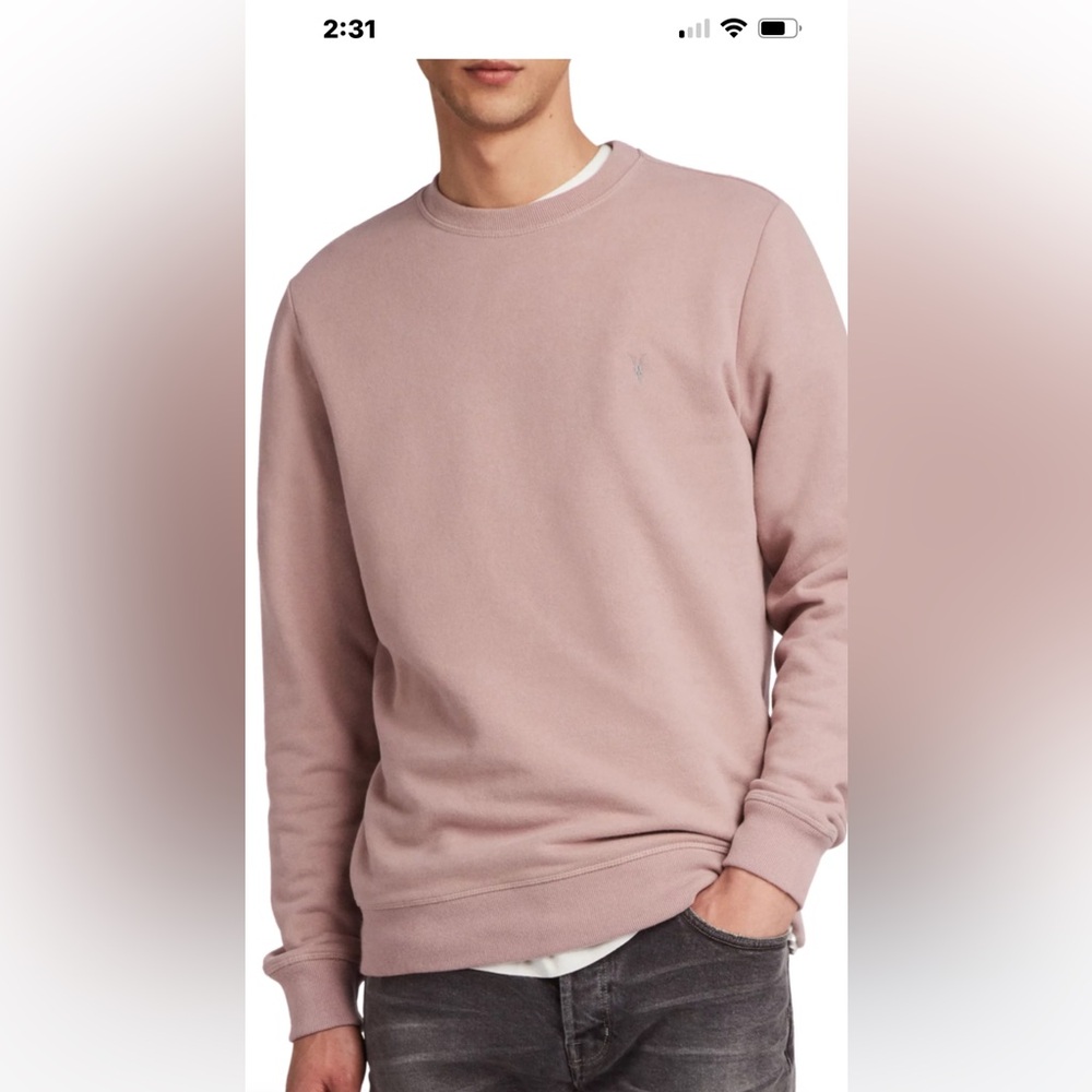 All Saints crew neck sweater